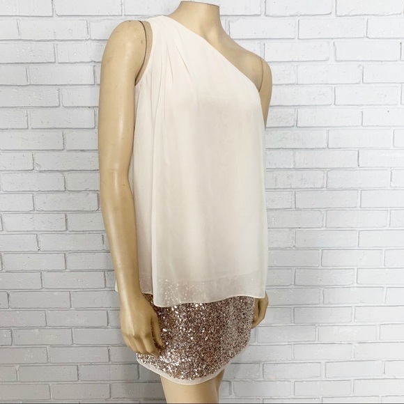 Aidan By Aidan Mattox Sequin One Shoulder Dress - Picture 14 of 16